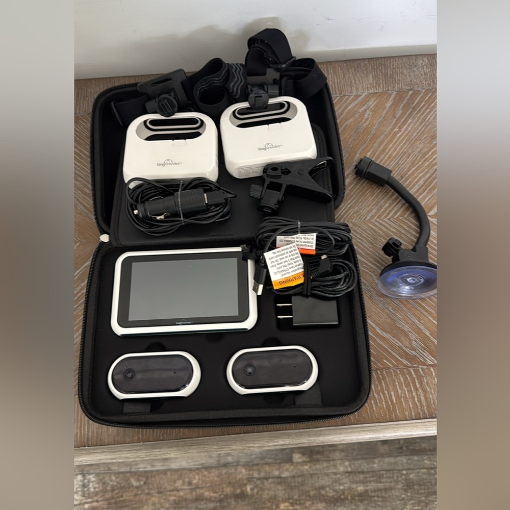 Tiny Traveler car travel baby camera monitor with add ons
